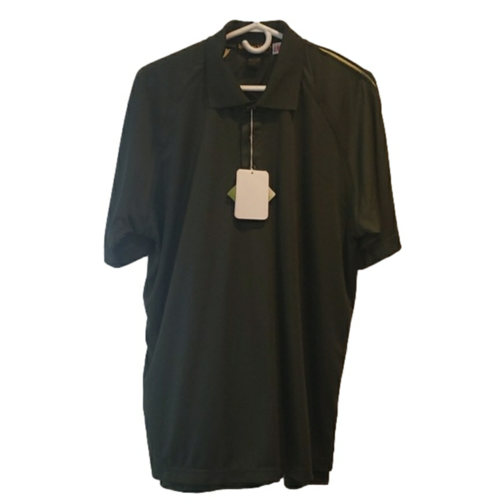 NWT Sunny Sports Local 437 Polo Shirt Green Mens Large